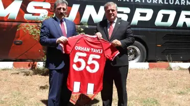 Samsun Valisi Orhan Tavlı, Samsunspor'a destek verdi