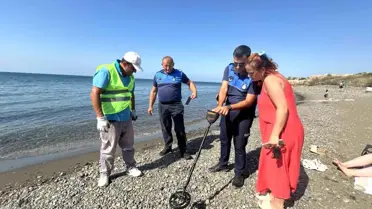 Hatay'da kaybolan yüzüğü bulmak için çalışma başlatıldı