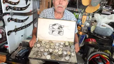 Emekli Makine Teknisyeni Binlerce Eski Saatin Sahibi Oldu