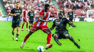 Beşiktaş, Samsunspor'u 2-0 Mağlup Etti