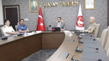 Hatay'da Asayiş ve Güvenlik Toplantısı Düzenlendi