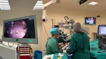 Kırklareli'nde göz ameliyatıyla sağlık kurtarıldı