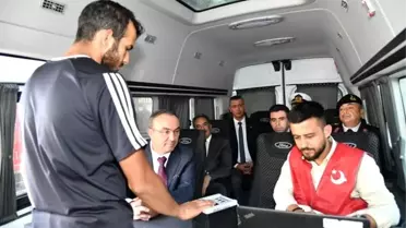 Tekirdağ'da Mobil Göç Noktası Uygulaması Hizmet Veriyor