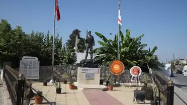 KKTC'de Haspolat'ta şehit düşen 15 Mehmetçik için anma töreni düzenlendi