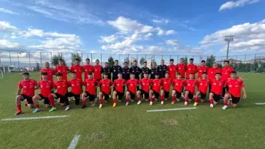 U18 Milli Takımı Erzurum'da hazırlık kampına başladı