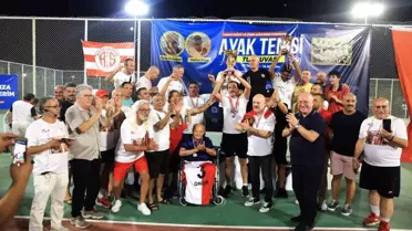 Antalyaspor Efsaneleri Onuruna Ayak Tenisi Turnuvası Düzenlendi