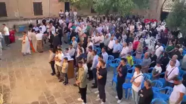 Meryem Ana Kilisesi'nde Süryaniler Ayin Düzenledi