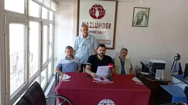 MAZLUMDER Kayseri Şubesi, Suriyeli Muhacirlere Yönelik Saldırıları Kınadı