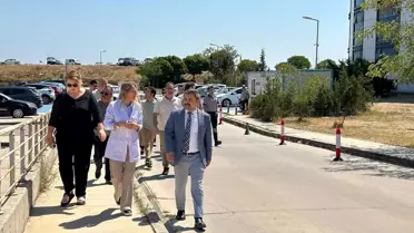 Sağlık Bakanlığı Sağlık Yatırımları Genel Müdür Yardımcısı Kırklareli'nde incelemelerde bulundu