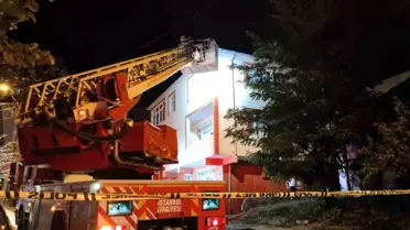 Sultanbeyli'de Kömürlük Yangını Mahalleliyi Korkuttu