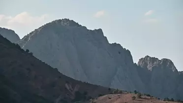 Yozgat'ta 'Saklı Cennet' Kanyonunda İlginç İnsan Silueti