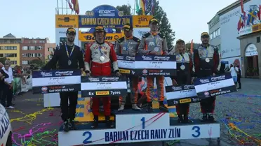 Türk Sporcular Barum Rallisi'nde İyi Bir Performans Sergiledi