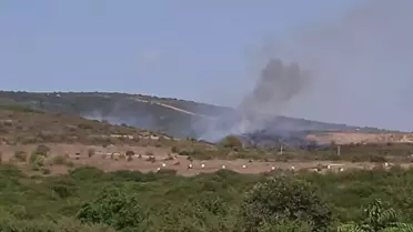 Tuzla Piyade Okulu'nda Yangın Çıktı