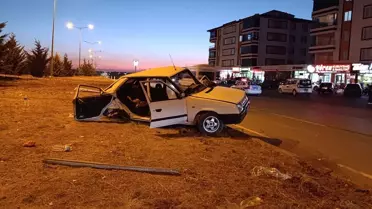 Yozgat'ta pikap ile otomobil çarpıştı: 8 yaralı