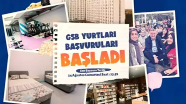 GSB Yurt Başvuruları Başladı