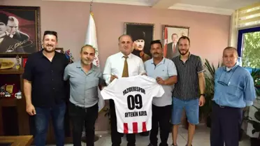İncirliova Belediye Başkanı Yazıderespor'u Ağırladı