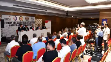 Depremden etkilenen kentlerin Ticaret ve Sanayi Odaları Cumhurbaşkanı'ndan yardım istedi