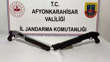 Afyonkarahisar'da asker eğlencesinde havaya ateş eden şahıslar yakalandı