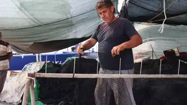 Ege'de Balıkçılar Av Sezonu Öncesi Hazırlıklarını Tamamlıyor