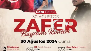 Turgutlu Belediyesi 30 Ağustos Zafer Bayramı programını açıkladı