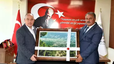Denizli Valisi Beyağaç Belediyesini Ziyaret Etti