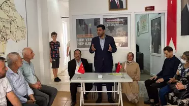 AK Parti Mardin İl Başkanı Mehmet Uncu İlçeleri Ziyaret Etti