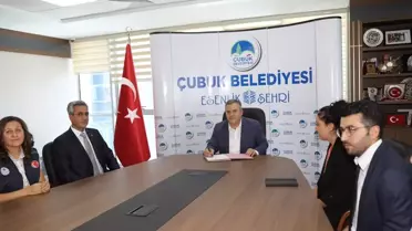 Çubuk Belediyesi Güneş Enerjisi Santrali Projesi İçin İLBANK İle Protokol İmzaladı