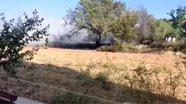 Denizli'nin Acıpayam ilçesinde çıkan yangın kontrol altına alındı