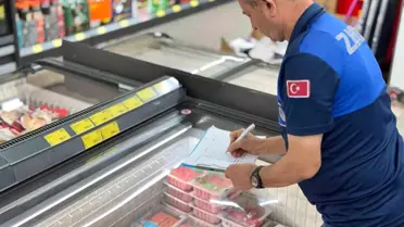 Karabük'te Zincir Marketlerde Denetim Yapıldı