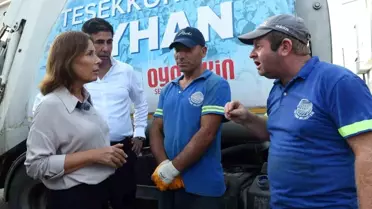 Seyhan Belediye Başkanı Oya Tekin Mahallelerde İncelemelerde Bulundu