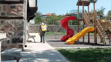 Güdül'de İlaçlama Çalışması Yapıldı