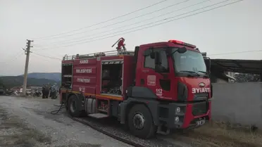Çorum'da müstakil evde çıkan yangın hızlı müdahale ile söndürüldü