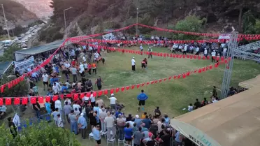Hatay Belen Yayla Şenlikleri ve Aba Güreşleri'nde İsa Göçen başpehlivan oldu
