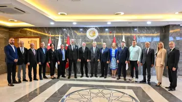 ATSO heyeti başkentte Antalya ekonomisini konuştu