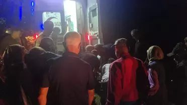 Düzce'de tarım aracı devrildi: 3 yaralı