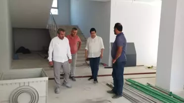 Tekirdağ Milli Eğitim Müdürü Abdülaziz Yeniyol, Çorlu ve Malkara ilçelerindeki eğitim yatırımlarını inceledi