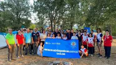 Antalya Büyükşehir Belediyesi İzcileri Akseki'de Kamp Yaptı