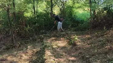 Espiye'deki Andoz Kalesi'nde Temizlik ve Düzenleme Çalışması Yapıldı