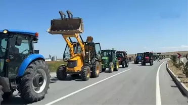 Konya'da çiftçiler ayaklandı! Verdikleri mesajı dinlemekte fayda var