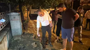Aydın'ın Kuyucak ilçesinde sağanak yağış sonrası su baskınları yaşandı