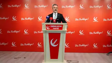 Yeniden Refah Partisi, CHP'li Milletvekili Tuncay Özkan'ın Cumhurbaşkanı Erdoğan'a yönelik hakaretini kınadı