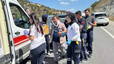 Kütahya'da trafik kazası: 6 yaralı