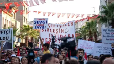 CHP Genel Başkanı Özgür Özel, Manisa'da Çiftçi Mitingi Düzenledi