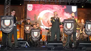 Erzurum'da 30 Ağustos Zafer Bayramı konseri düzenlendi