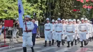 Zonguldak'ta maden işçileri 30 Ağustos Zafer Bayramı kutlamalarına katıldı