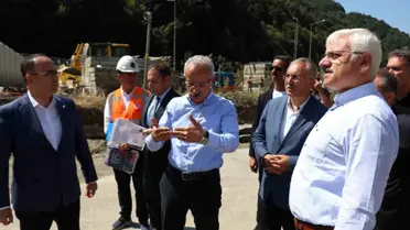 Bakan Uraloğlu 19 Eylül'ü işaret etti: 'Tünelin 67 metrelik çelik yapı imalatında 27 metre ilerleme sağladık'