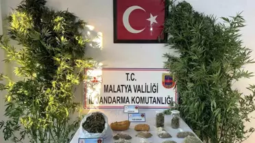 Malatya'da Uyuşturucu Operasyonunda 685 Gram Esrar Ele Geçirildi