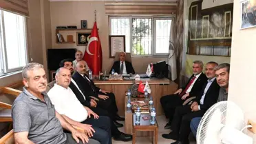 Kahramanmaraş Büyükşehir Belediye Başkanı Esnaf Ziyaretlerinde