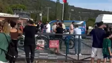 Avşa Adası'nda Ro-Ro gemisi yolcu fazlası nedeniyle rötar yaptı