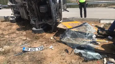 Çorum'da cip ve kamyonet çarpıştı: 4 yaralı hastanede tedavi altında